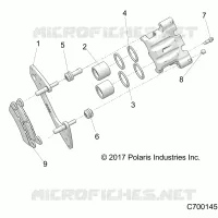 BRAKES, HINTERSATTELS