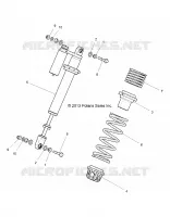 FRONT SUSPENSION SCHOCK MOUNTING