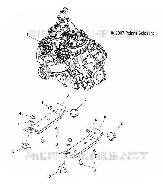 MOTOR, MOUNTING