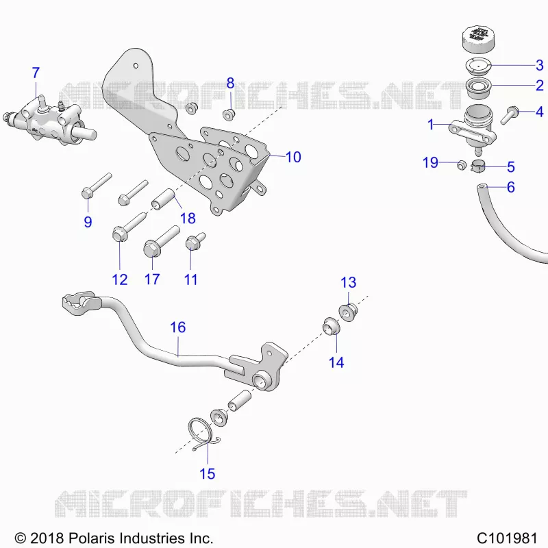 BRAKES, BRAKE PEDAL AND MASTER CYLINDER