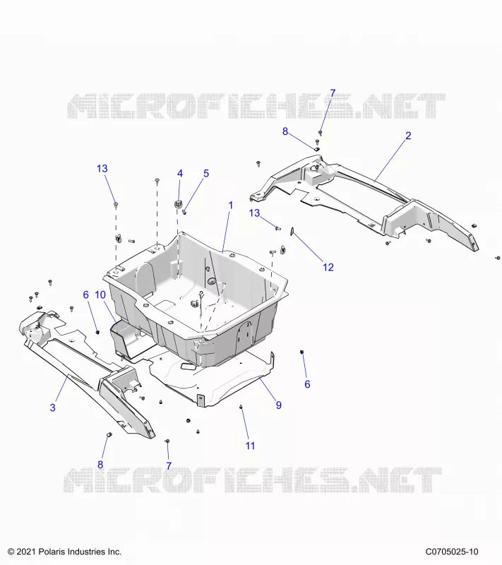 KAROSSERIE HINTEN RACK