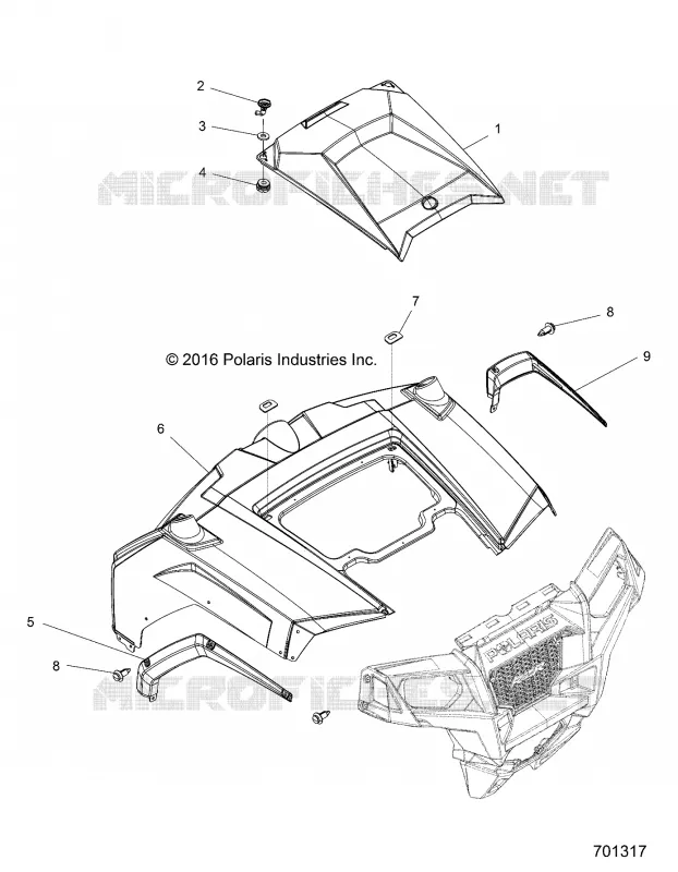 HAUBE AND FRONT BODY WORK