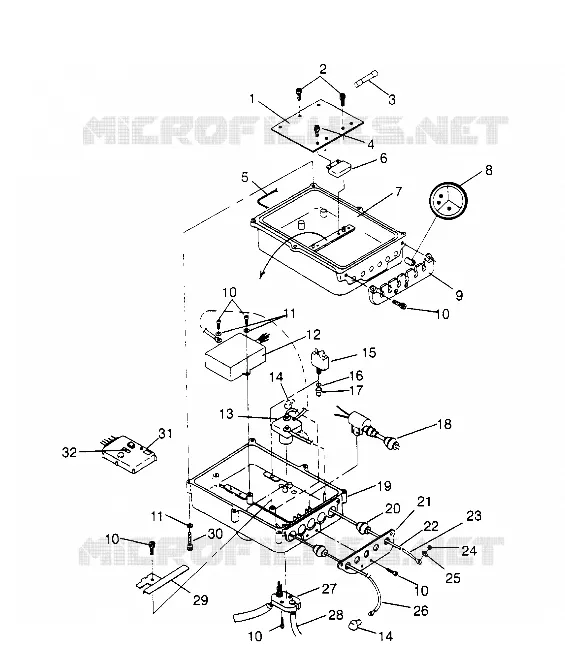ELEKTRISCHE BOX SL 750 B954070 (4930523052B011)