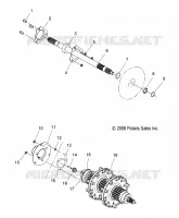ANTRIEB, JACKSHAFT and ANTRIEBSWELLE 