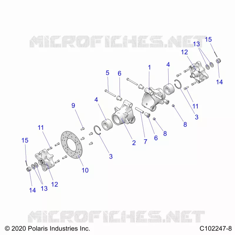 HINTERRADAUFHÃ„NGUNG HUBS, CARRIER AND BRAKE DISC