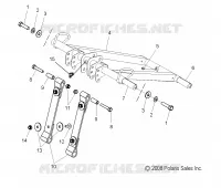 FRONT Drehmomentarm (144 Inch)
