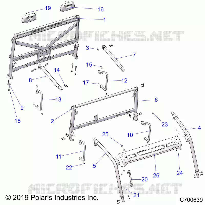 CHASSIS, CAB RAHMEN