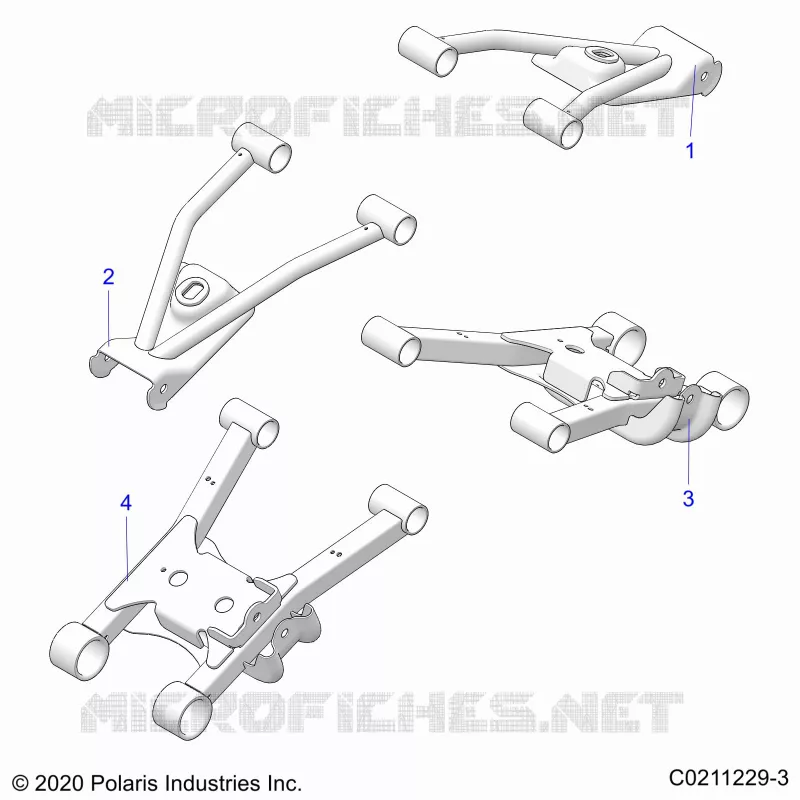 HINTERRADAUFHÃ„NGUNG CONTROL ARMS