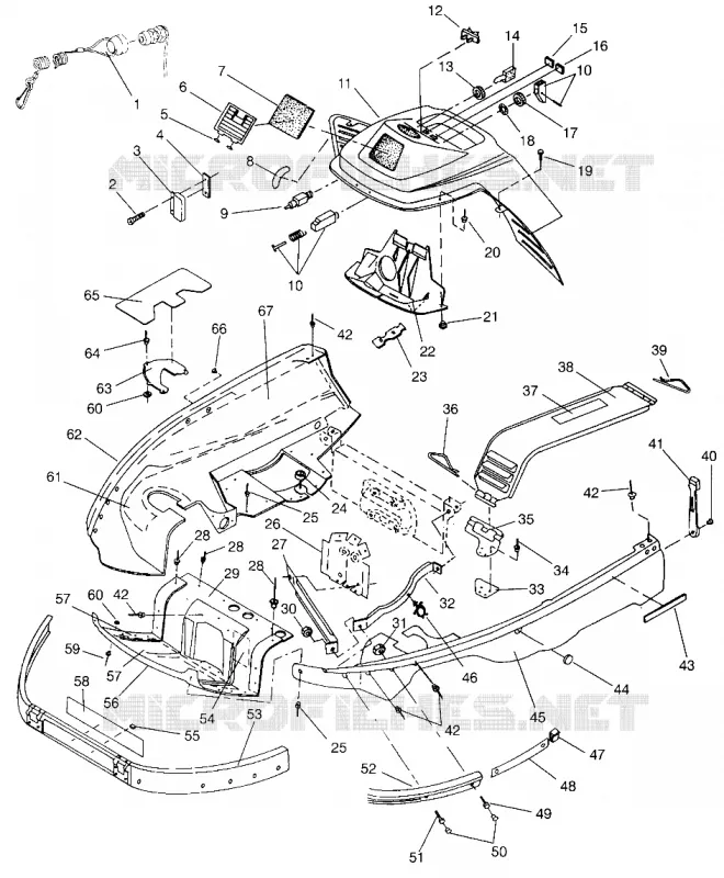 NOSEPAN   Konsolen LITE GT 0963133 and EUROPEAN LITE GT E963133 (4933083308A007)