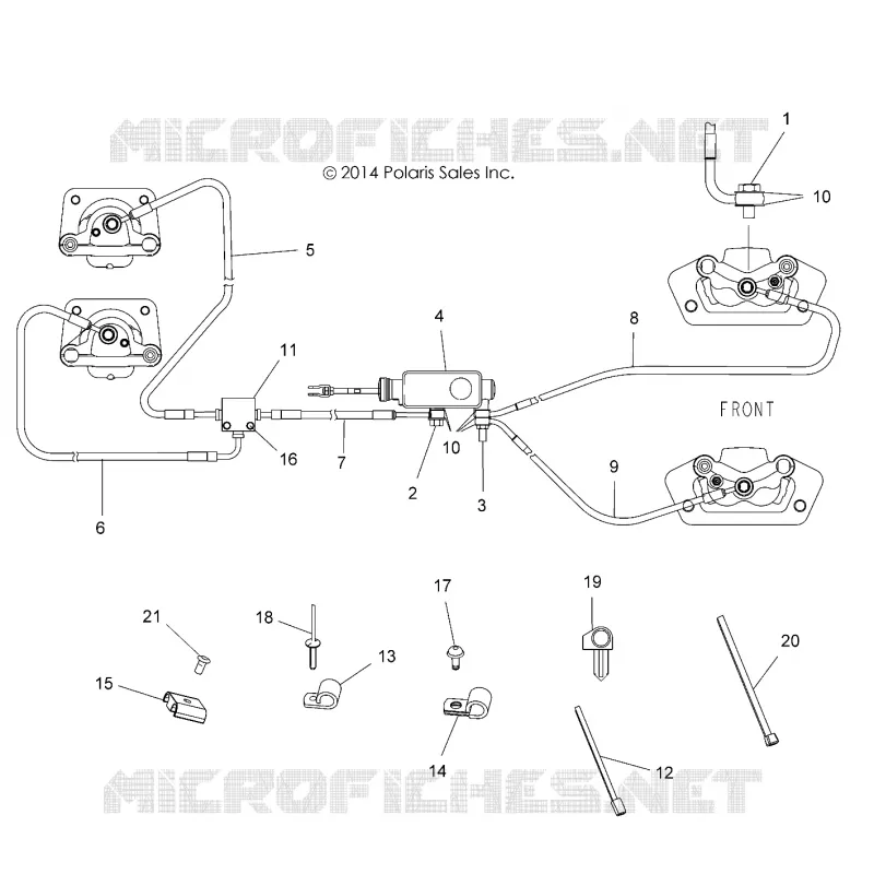 BREMSE LINES AND MASTER CYLINDER