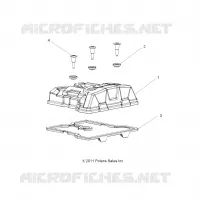 MOTOR, VENTILDECKEL