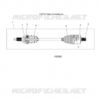ANTRIEB, DRIVE SHAFT, FRONT