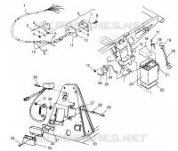 ELEKTRIC/RÜCKLICHT TRAIL BOSS W97AA25C (4940574057C002)