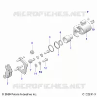 BRAKES, HINTERSATTELS