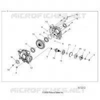 ANTRIEB, REAR GEARCASE, INTERNALS