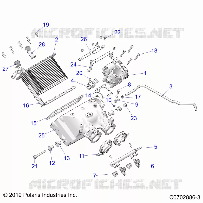 ENGINE, LUFTEINLASS MANIFOLD