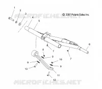 FRONT Drehmomentarm (M-10)(LX)