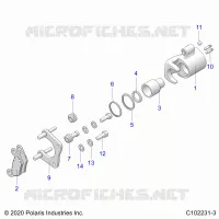 BRAKES, HINTERSATTELS