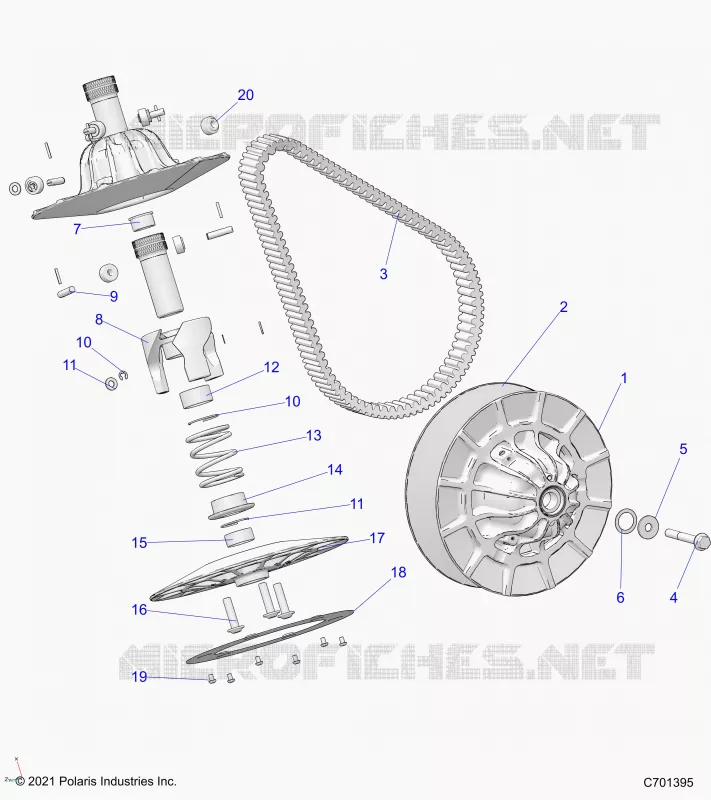 ANTRIEB, SECONDARY CLUTCH