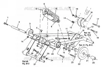 FRONT Drehmomentarm 600 XCR 0961676 and EUROPEAN 600 XCR E961676 (4932123212B011)