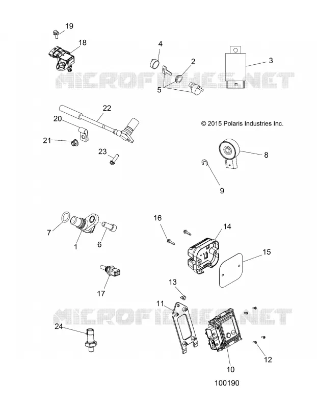 ELEKTRIC, SWITCHES, SENSORS AND ECM MODULES