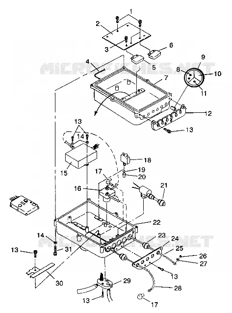 ELEKTRISCHE BOX SL 650 B944058 (4926992699020A)