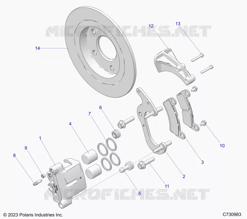 BRAKES, HINTERSATTELS