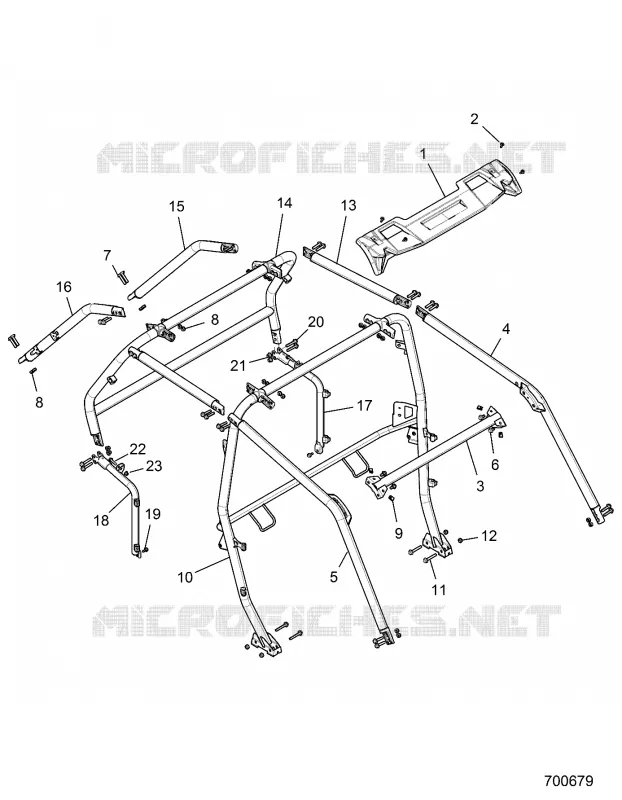 CHASSIS, CAB RAHMEN