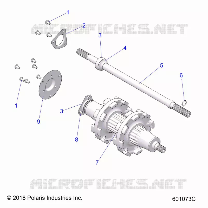 DRIVE TRAIN, JACKSHAFT AND ANTRIEBSWELLE
