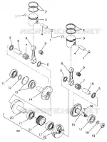 KOLBEN   KURBELWELLE WIDETRAK LX 0962064 AND EUROPEAN WIDETRAK LX E962064 (4931643164C011)