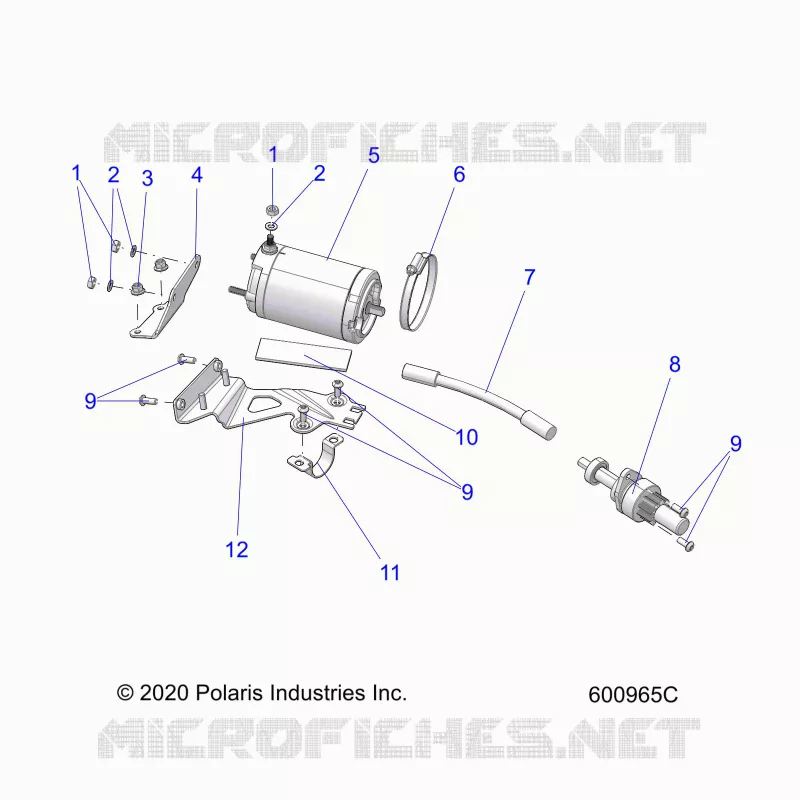 ANLASSER MOTOR