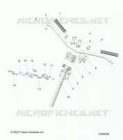 UPPER LENKEN & HANDLEBAR ASM.