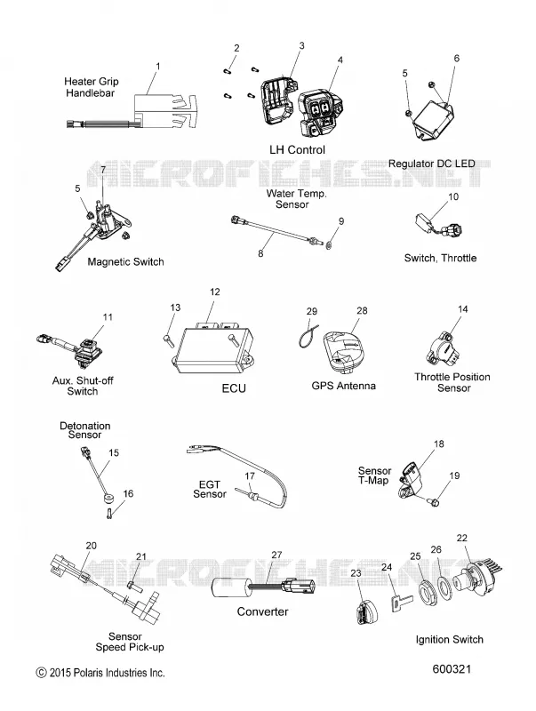 ELEKTRIC, SWITCHES, SENSORS AND COMPONENTS