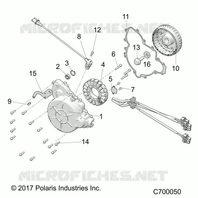ENGINE, STATOR AND SCHWUNGRAD