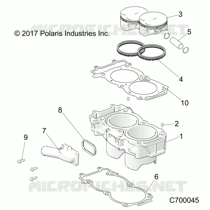 ZYLINDER AND PISTON