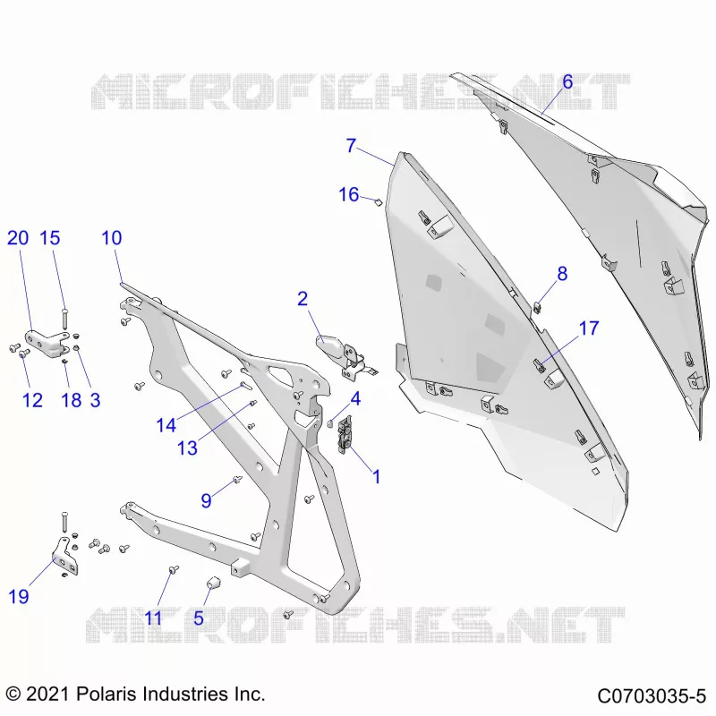 DOORSS, REAR, PREMIUM/DELUXE