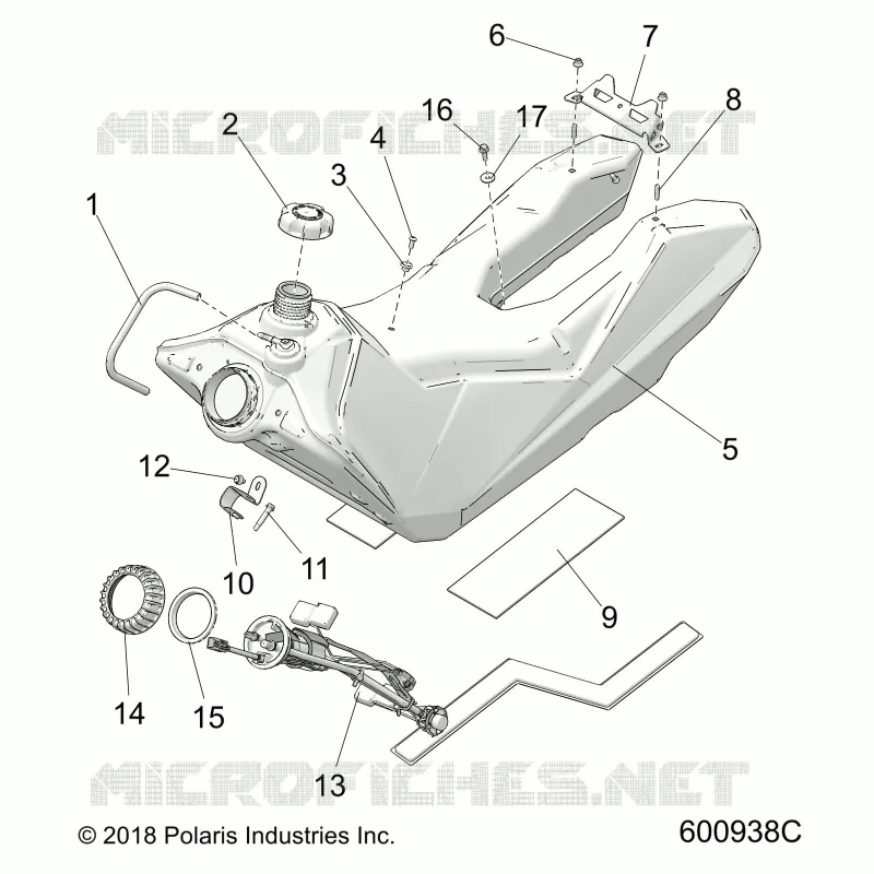 KRAFTSTOFFSYSTEM, FUEL TANK ASM.
