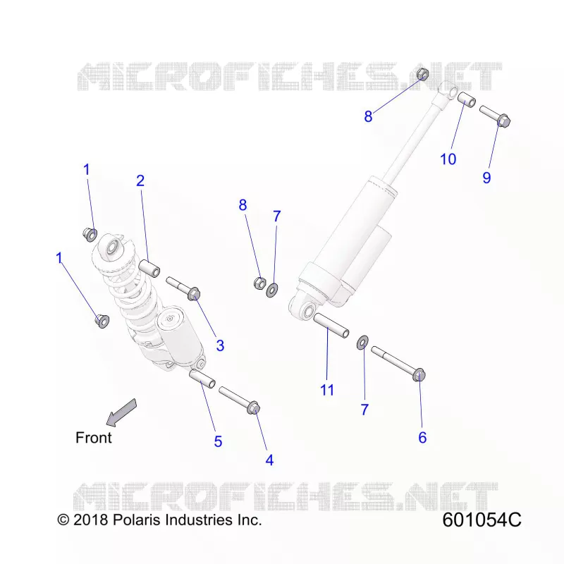 SUSPENSION, SHOCK MOUNTING (FT/RT)