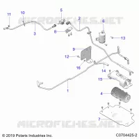 KRAFTSTOFFSYSTEM, FUEL TANK EVAP, CANISTER AND LINES