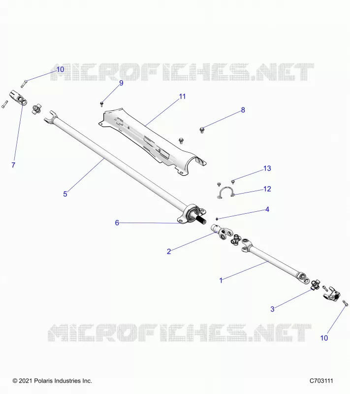 ANTRIEB, PROP SHAFT