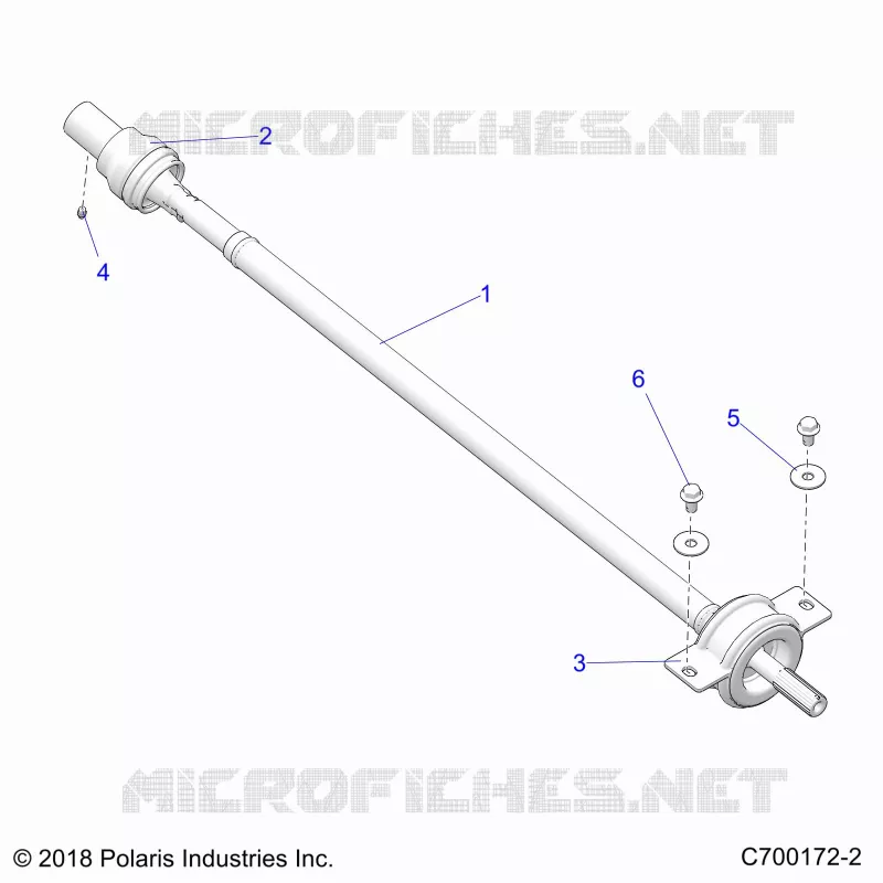 ANTRIEB, REAR PROP SHAFT
