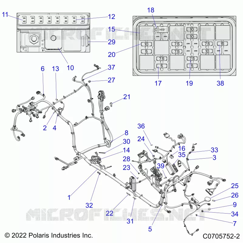 ELEKTRIC, WIRE HARNESS, CHASSIS