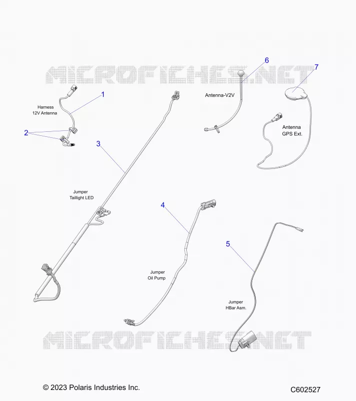 ELEKTRIC, JUMPER WIRES/ANTENNAS/HARNESS