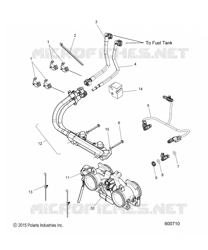 KRAFTSTOFFSYSTEM, RAIL, LINES AND THROTTLE BODY
