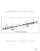 ANTRIEB, HALF SHAFT, FRONT