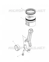 MOTOR, CONNECTING ROD AND KOLBEN SET