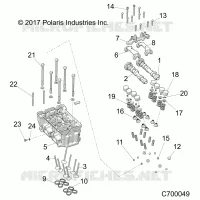 ZYLINDER HEAD AND VALVES