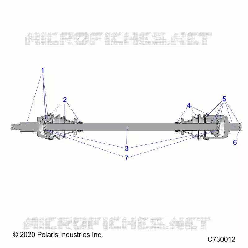 ANTRIEB, FRONT HALF SHAFT