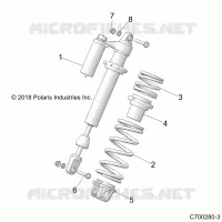 FRONT SUSPENSION SHOCK MOUNTING