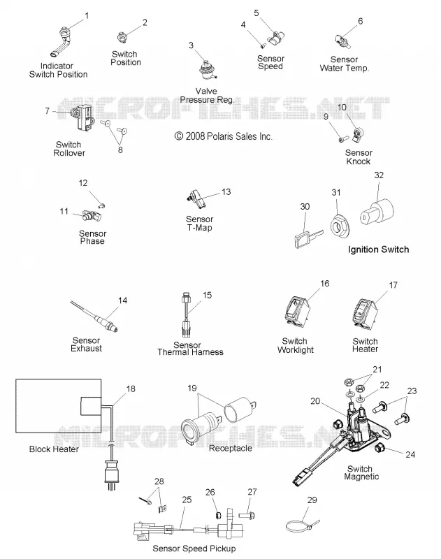ELEKTRIC, SENSOREN   ELEKTRIC COMPONENTS